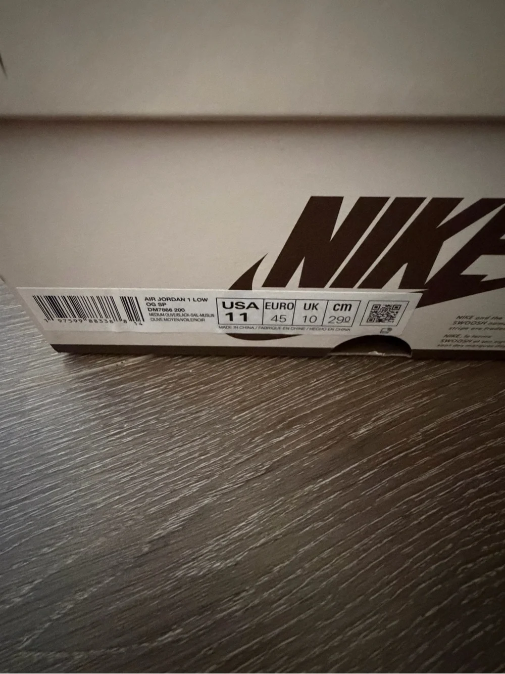 Jordan 1 Travis Scoot Medium Olive